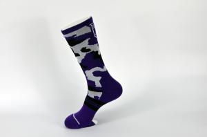 Max Polyester Athletic Basketball Socks frais Breathbale pour des femmes