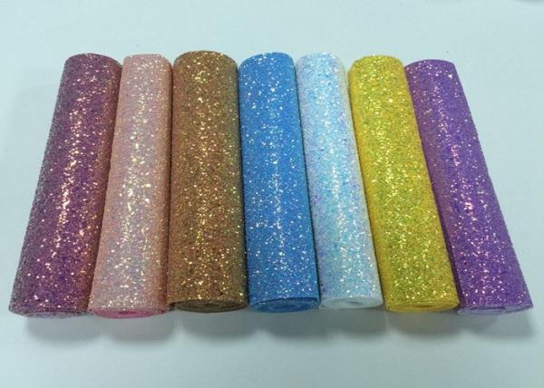 Glitter Synthetic Leather Fabric For Wallpaper Covering For Bags Shoes,DIY Decoration Material