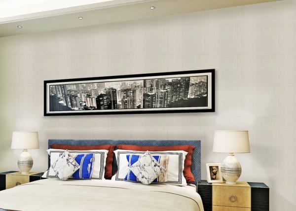 Strippable Contemporary 3D Wallpaper For House Walls Beding Room / Living Room