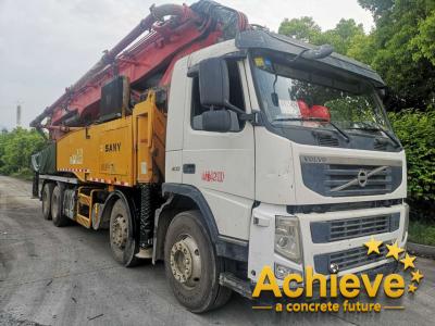 56 Meter Used SANY Concrete Pumping Truck On VOLVO Made In 2012