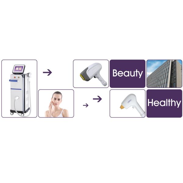 OEM Painless FAC Tech 808 Diode Laser Machine Vertical Permanent