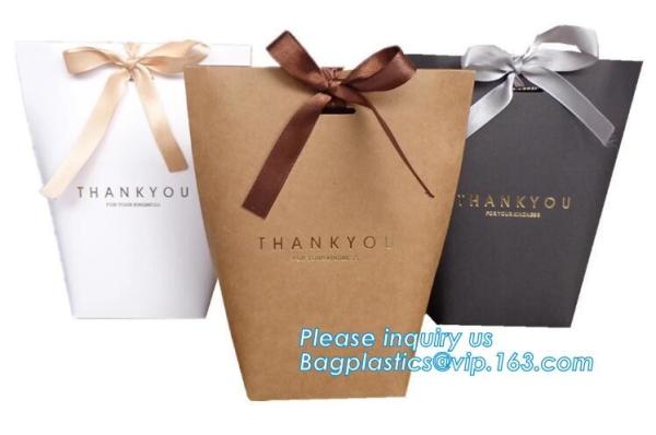 Paper Carrier Bag, Gift Packaging Carrie Shopping Paper Bag, Birthday Wedding Christmas, Festive Celebrations