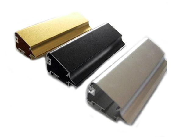 6063 T5 Sand Blasting Extrusion Aluminum Profile , Aluminium Profile
