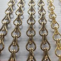 Rideaux en alliage de chaîne en aluminium utilisés pour les moustiquaires à chaîne décoratives