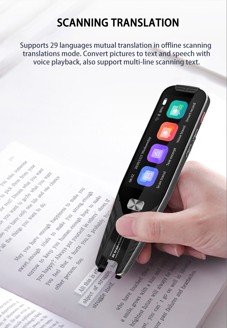 Text To Speech Examination Reading Pen Device 29 Languages Offline Scanning Translation Pen