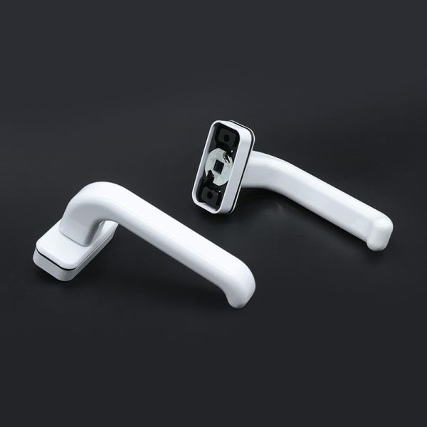 Aluminum Window and Door Handles in Modern Design for Black UPVC Window Accessories