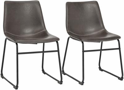 Button Tufted Chair Black Velvet Dining Chair With Gold Legs Modern Style
