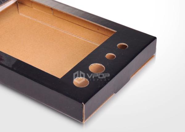Corrugated Cardboard Countertop Displays , Cosmetic Cardboard PDQ Displays