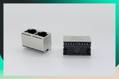 PHC 1x2 Network Connector Rj45 PH52E88-21210XX Through Hole Solder Termination