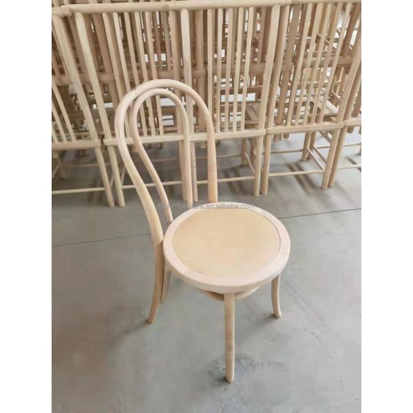 Handmade Wooden Restaurant Chair with Custom Size and Optinal Colors