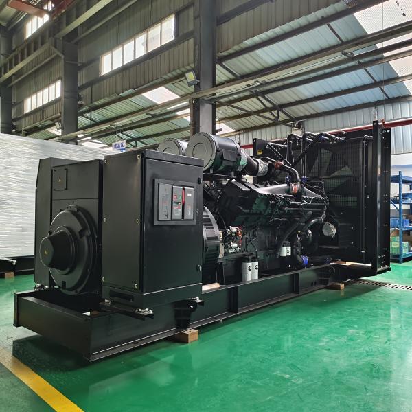 1550kVA 1240KW Generador de GLP de uso pesado Generador de gas Conjunto de gas natural para suministro continuo de energía