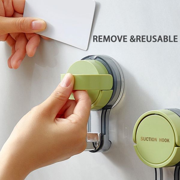 ZASA New Arrive White Yellow Green Vacuum Cup Hook