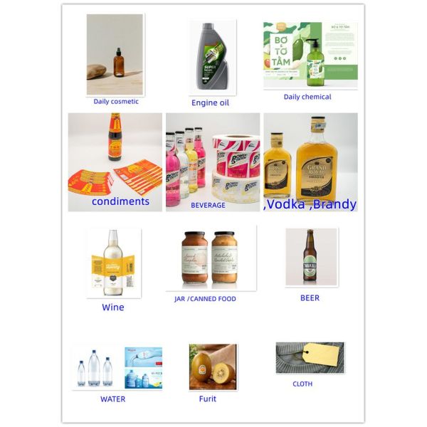 Transparent Label Sticker Printing