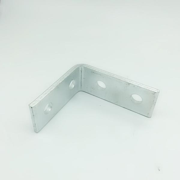Suportes em forma de L Conector de ângulo de metal Suporte de suporte Estrutura de aço com fenda