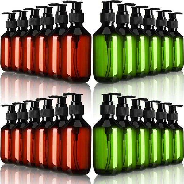 120ml 250ml 300ml 500ml Artificial Moisturizer Bottles Including Plastic UV Electroplated Cap Containers for Moisturizing Creams