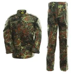 Woodland Military Uniforms Clothing Camouflage Tactical Army Police Dress