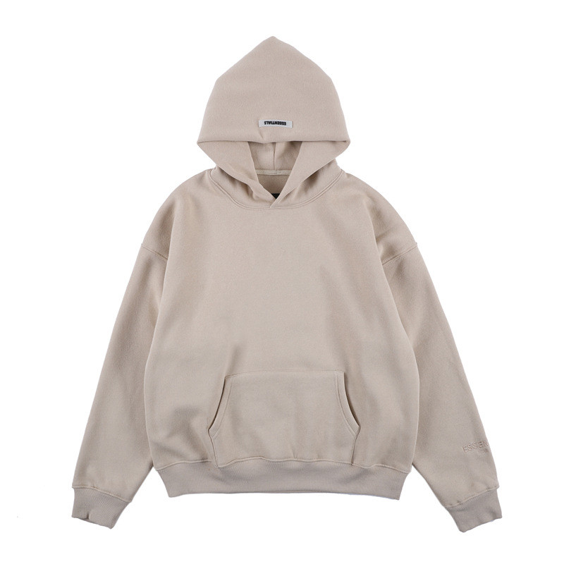 100% хлопок печатая Hoodie Терри толстой равнины слишком большой французский вышило Unisex