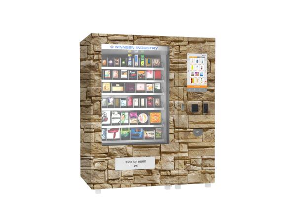 Combo Food Vending Machine Customized Color For School / Train Station