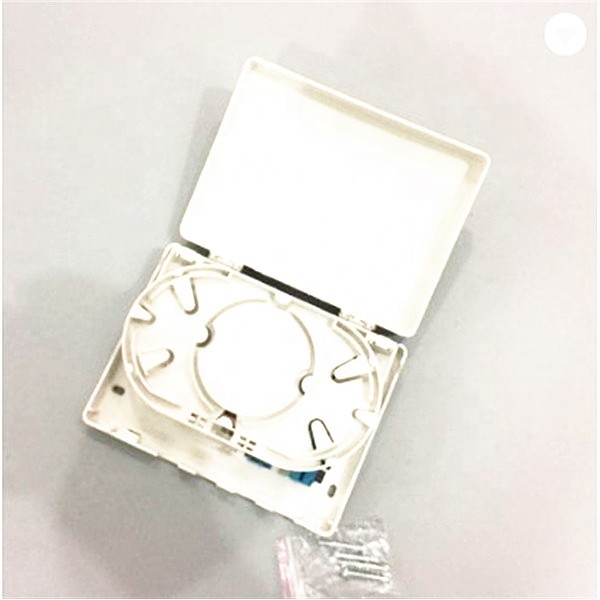 FTTH mini ODF 4 Port Fiber Faceplate