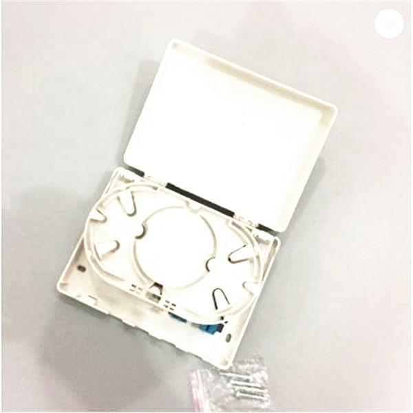 OEM Fiber Optic Plate , 4 Core Wall Mount Fiber Termination Box For FTTH