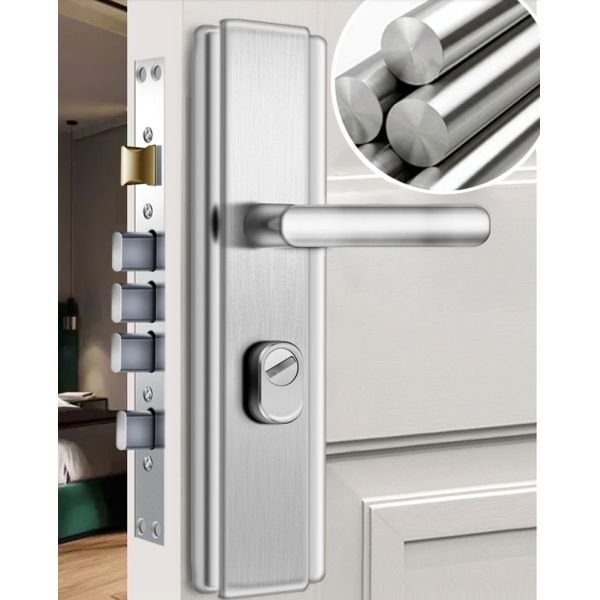 Chrome заканчивает OEM замка Bathroom Mortise Backset 50mm