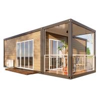 Estilo de moda Casa de contenedores desmontable Casa de contenedores a prueba de clima