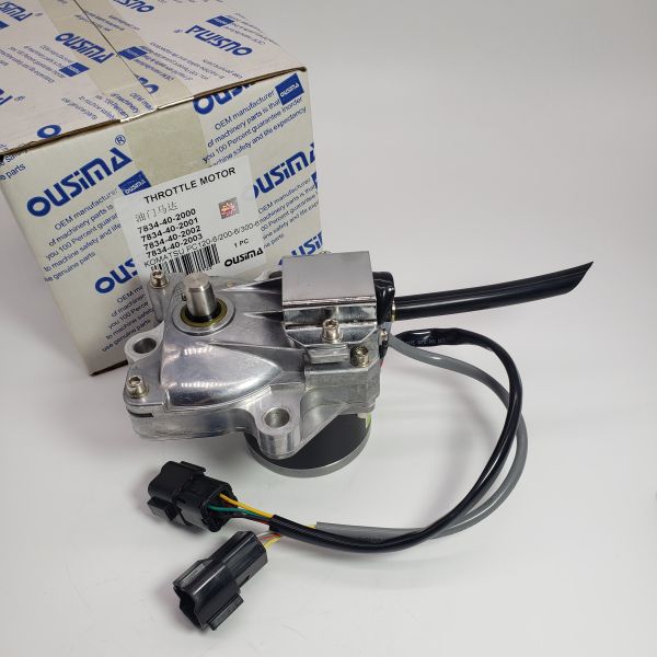 7834-40-2000 мотор 7834-40-2001 7834-40-2002 7834-40-2003 дросселя экскаватора для KOMATSU PC120-6 PC200-6 PC300-6