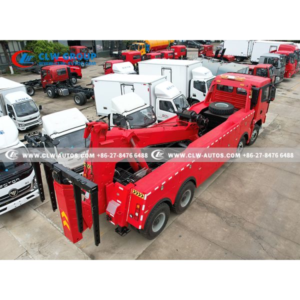 Shacman X3000 420HP 8x4 Integrated Wrecker Truck for Heavy-Duty Recovery
