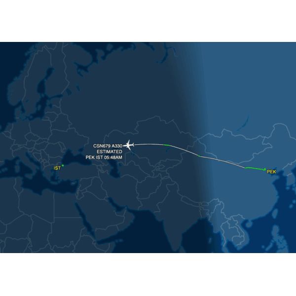 Worldwide Air Freight Transportation From China To Istanbul Turkey
