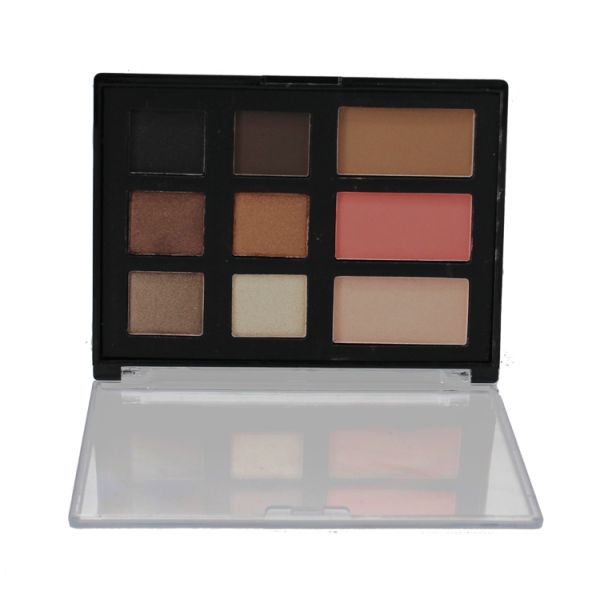 Косметики все Веган в типах одной палитры макияжа перемещения полных со всеми цвета Шиммер