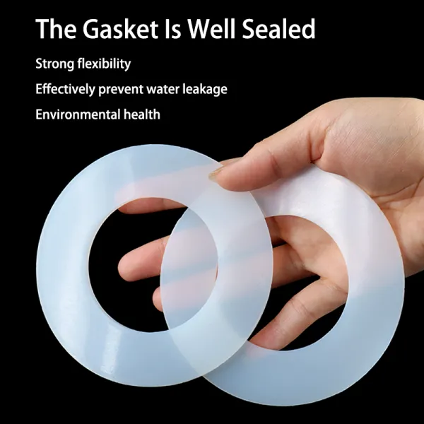 High-Temperature Shock-Absorbing Flat Gasket Seal Custom Non-Standard Waterproof Rubber EPDM NBR Gasket for Manufacturers