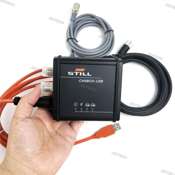 For Still Forklift Canbox 50983605400 Diagnostic Cable Still Box Can Bus Line Still CANBOX 2 Diagnosis Tool with Getac V110 Laptop