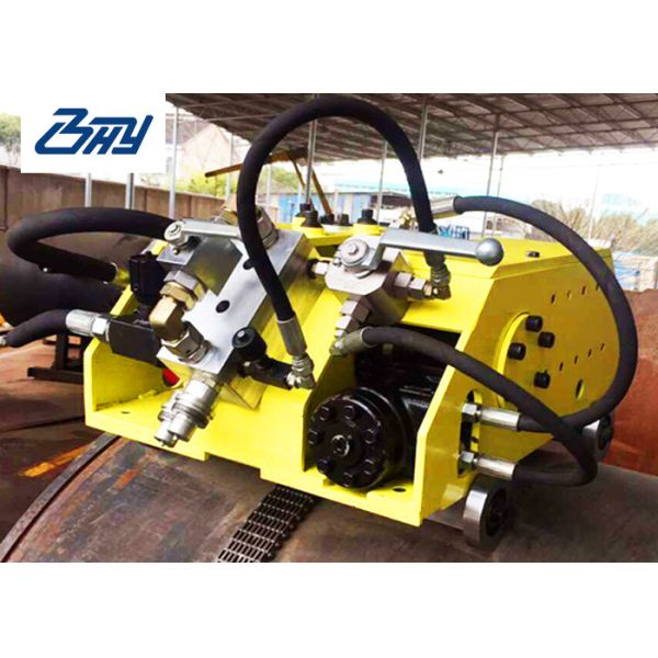 Cold Pipe Cutting And Beveling Machine Adjustable Cutting Speed Travel Cutter
