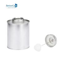 Latas industriales de 1 pintura de la pinta 473ml 500g para el pegamento del PVC con el top del tornillo/el cepillo de la bola