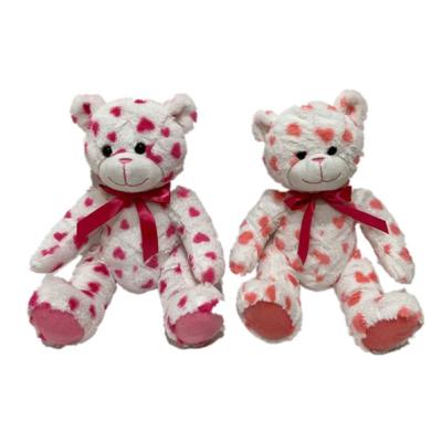 brinquedos do luxuoso do dia de Valentim de 26cm com laço de curva