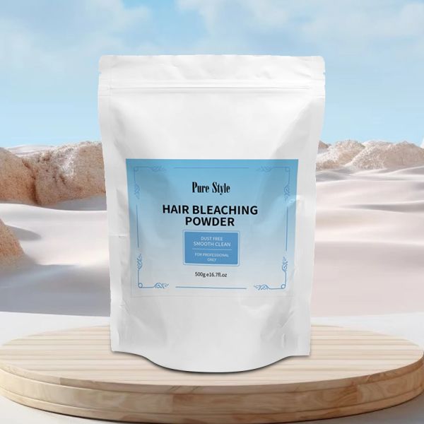 Poudre décolorante pour cheveux PureStyle Professional Salon, douce, non irritante, sans poussière