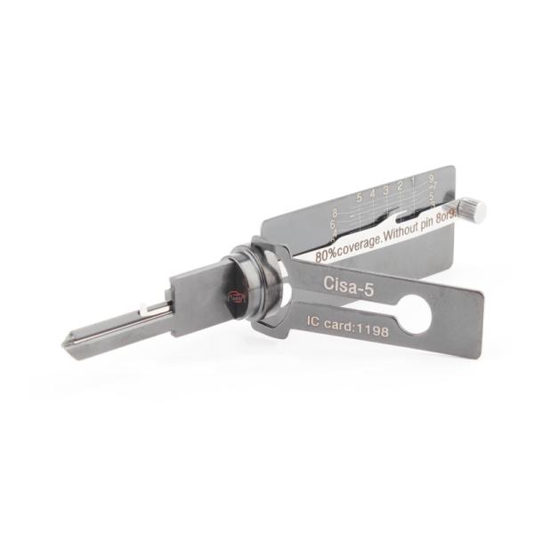 formation de serrurier outils kit Lishi outils Yale-5 Yale-6 cisa-5 serrure piquer 2-IN-1 Pick