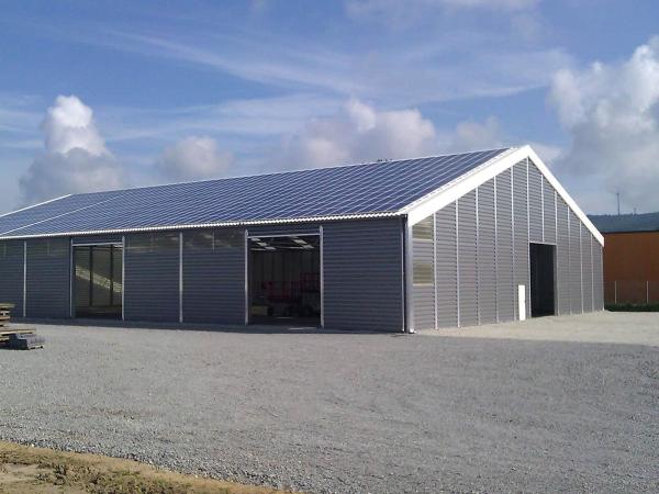 Armazém de estruturas de aço para pré-fabricado edifício de armazenamento de projetos industriais