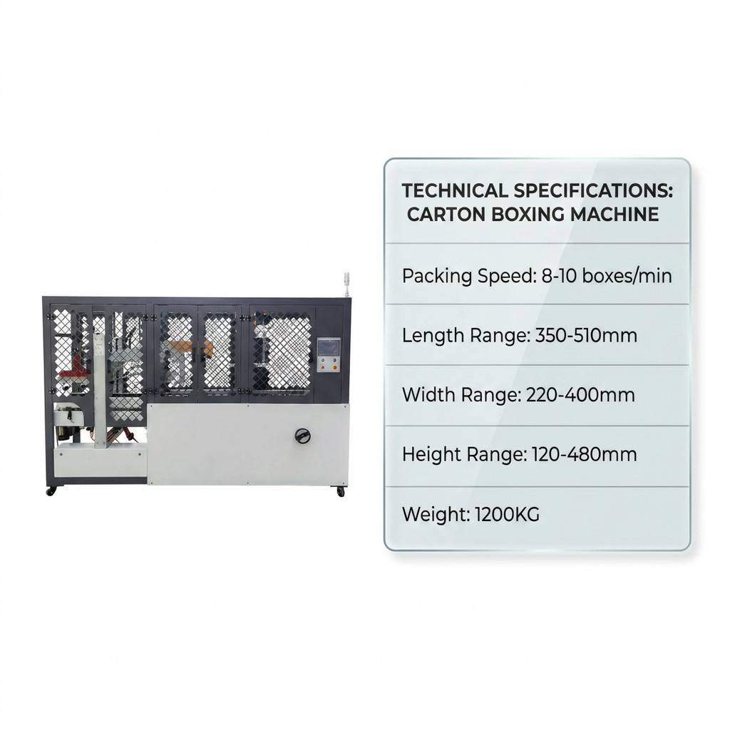 Automatic Boxing System Reducing Labor Cost And Work Intensity For Book Packaging Lines