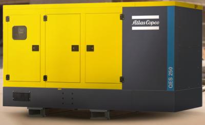 Electric Starter Power Generator QES250 With Low-Noise Diesel Engine 73DB Noise Level