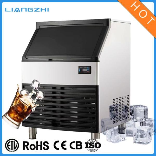 Máquina de fabricação de cubos de gelo de 93 kg LZ-260 para bebidas em aplicações comerciais