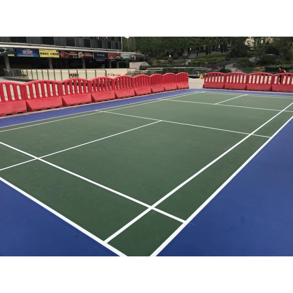 RoHS Outdoor Basketball Court Flooring 1.5Mpa Anti Static