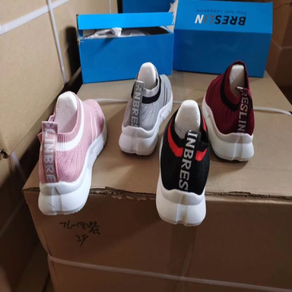BRESLIN,Ladies Flyknit Casual Sport  Shoes