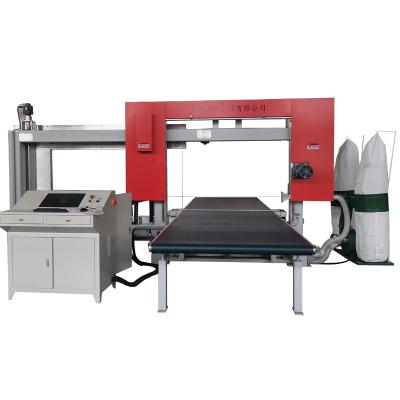 Dual Blade 6m/Min CNC Foam Cutting Machine For Rigid PU EVA ROCKWOOL PHENOL FOAM