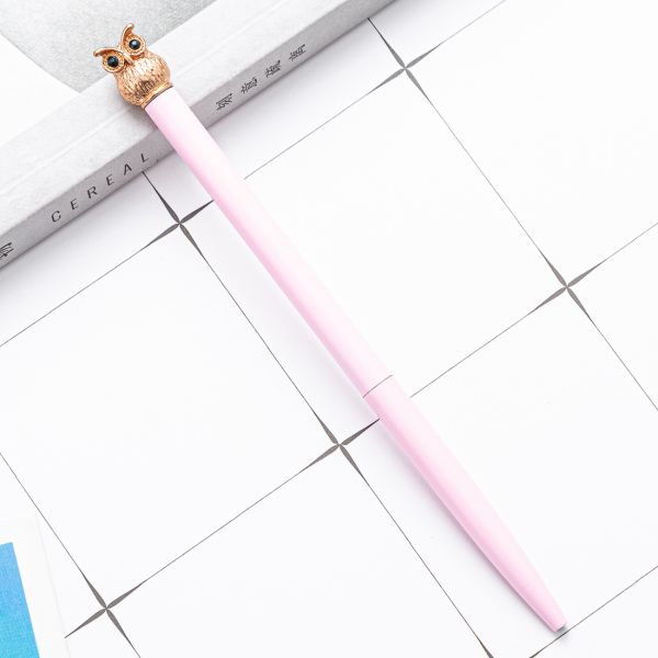 2022 Populaire Logo personnalisé stylo à bille de hibou avec expédition rapide et stylo gel Nouveauté