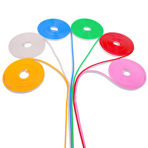 8X16MM IP65 LED Neon Rope Light 12V DC LED Flexible Tube Light
