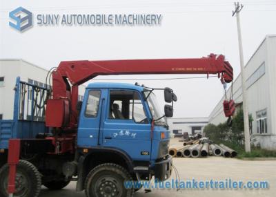 Telescopic Boom Crane Mounted Truck 6.3 Ton / 8 Ton With 360 Slewing Angle