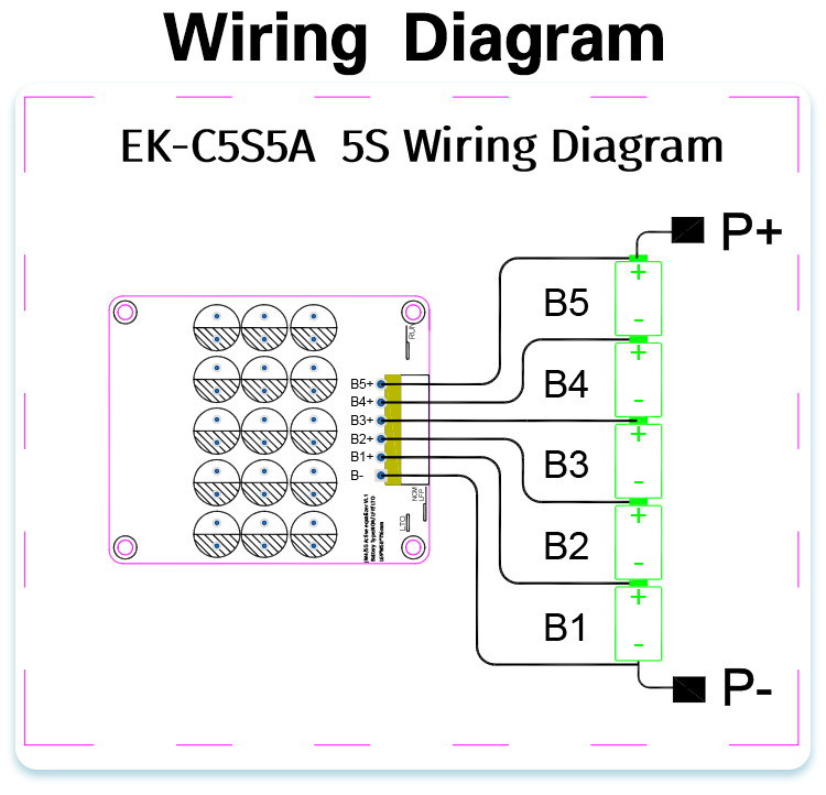 Активный балансировщик 12В 4S 5S 5A BMS Lipo Lifepo4 LTO Батарейный балансировщик
