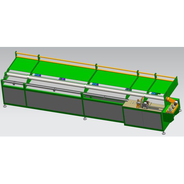 Single Drum Automatic Feeding Rack 2.5T Processing Length Of Copper Rods 2M～5.5M