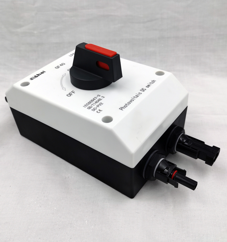 32A Solar DC Isolator Switches 3-Phase 4-Pole Low Voltage Disconnectors 1000V DC PV Disconnect Isolator Switch